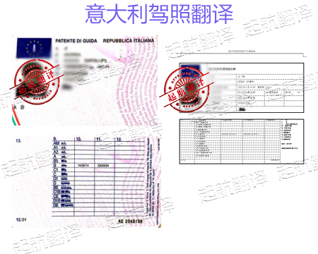 意大利駕照翻譯_國外駕照換中國駕照